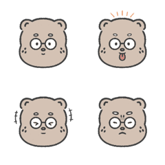 [LINE絵文字] Gabee bear emojiの画像