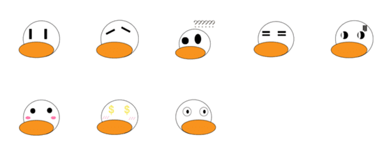 [LINE絵文字]dummy duckの画像一覧