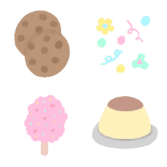 [LINE絵文字] Sweets worldの画像