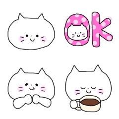 [LINE絵文字] 毎日使える♡ねこにゃんこの画像