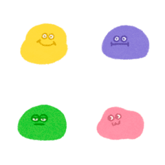 [LINE絵文字] The little soft doughの画像