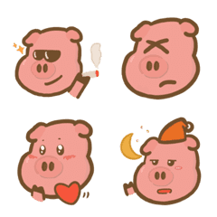 [LINE絵文字] Let's pig！！の画像