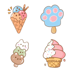 [LINE絵文字] IceCreamの画像