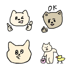 [LINE絵文字] かわいいねこちゃんズの画像