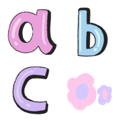 [LINE絵文字] Small alphabetの画像