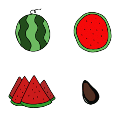 [LINE絵文字] watermelon watermelonの画像