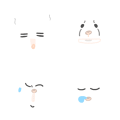 [LINE絵文字] Beginner - Little White Rabbit Growsの画像