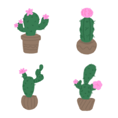 [LINE絵文字] emoji cactus.の画像