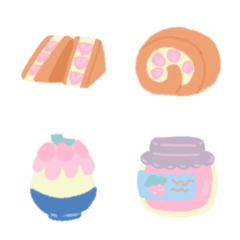 [LINE絵文字] emoji foods.の画像