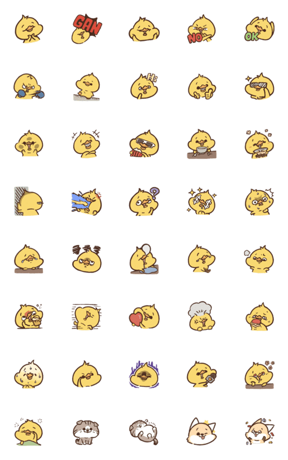 [LINE絵文字]Alexanduck emojiの画像一覧