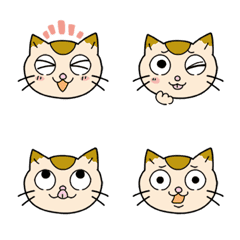 [LINE絵文字] 猫のまーこちゃんの画像