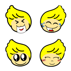 [LINE絵文字] flyinghairboy face 2の画像