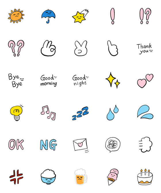 [LINE絵文字]もっちもちのもちねこ専用絵文字の画像一覧