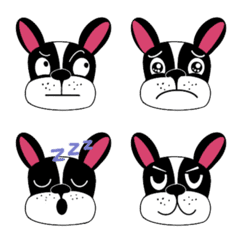 [LINE絵文字] Cool Bulldogの画像