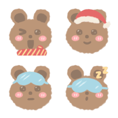 [LINE絵文字] emoji bear bear.の画像