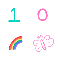 [LINE絵文字] Numbertorainbowsの画像