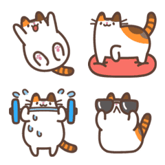 [LINE絵文字] 動いている小猫：ディディ！の画像