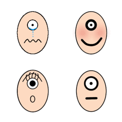 [LINE絵文字] Egg show emotinの画像