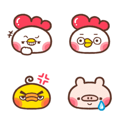 [LINE絵文字] bibi popcorn Emojiの画像