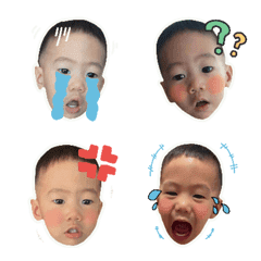 [LINE絵文字] Baby boy Brooklyn Emojiの画像