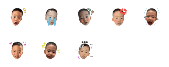 [LINE絵文字]Baby boy Brooklyn Emojiの画像一覧