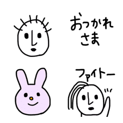 [LINE絵文字] メロンくんとゆるい動物の絵文字の画像