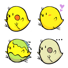 [LINE絵文字] chick 220722の画像