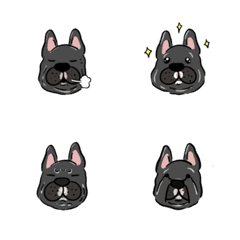 [LINE絵文字] Bouledogue  Strong Emojiの画像