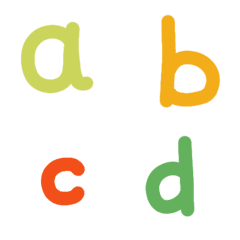 [LINE絵文字] alphabet englishの画像