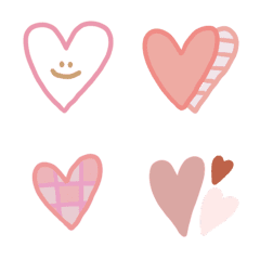 [LINE絵文字] full of love patternの画像