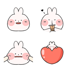 [LINE絵文字] Cute Bunny Pao-Tzuの画像