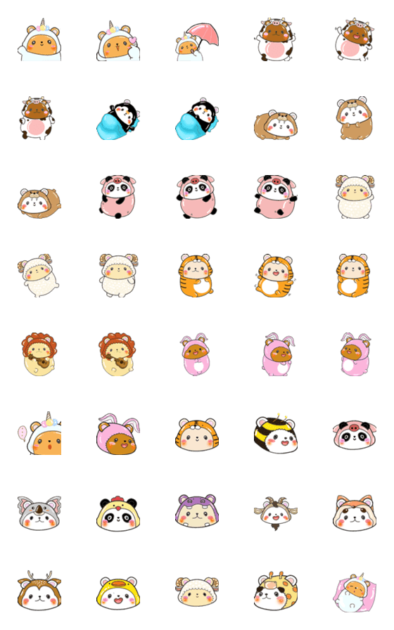 [LINE絵文字]HO！！Bear ver. 2の画像一覧