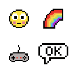 [LINE絵文字] Emoji pixelの画像