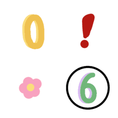 [LINE絵文字] Number mychaの画像