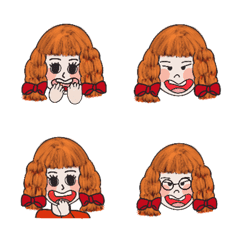 [LINE絵文字] GIGI emojiの画像