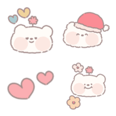 [LINE絵文字] Pikkalik : bear emoji 3の画像