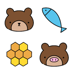 [LINE絵文字] Bear pigの画像