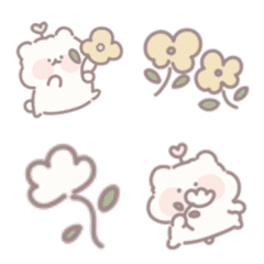 [LINE絵文字] Pikkalik : cute bear emojiの画像