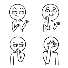 [LINE絵文字] Funny Guy emojiの画像