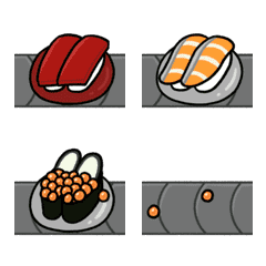 [LINE絵文字] Tasty Sushi 2.0の画像