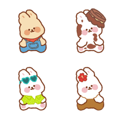 [LINE絵文字] Style Coco Bunnyの画像