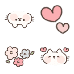 [LINE絵文字] Pikkalik : cat emoji ;)の画像