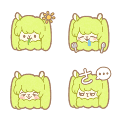 [LINE絵文字] NINI alpacaの画像