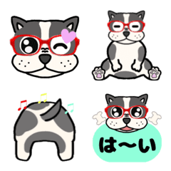 [LINE絵文字] 動く絵文字♬のんびり屋のロイくんの画像