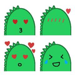 [LINE絵文字] cute dinosaur :の画像