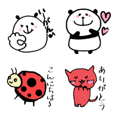 [LINE絵文字] wancoemojiの画像