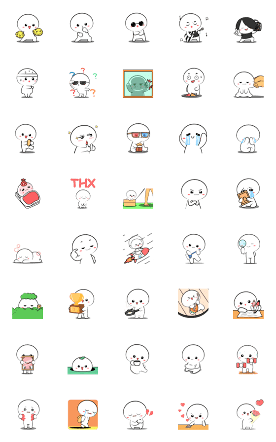 [LINE絵文字]Gunduls paculs 8 : Animated emojiの画像一覧