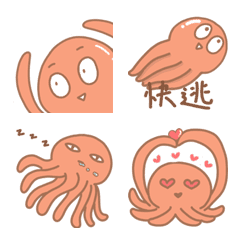 [LINE絵文字] naughty octopusの画像