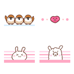 [LINE絵文字] decoration-line- animal＆special lineの画像