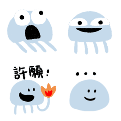 [LINE絵文字] The Jellyfish Emojiの画像
